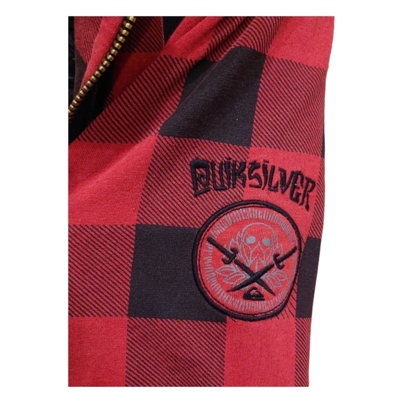 Vintage Quicksilver Fuzzy Heavy Hoodie - Picture 4 of 6